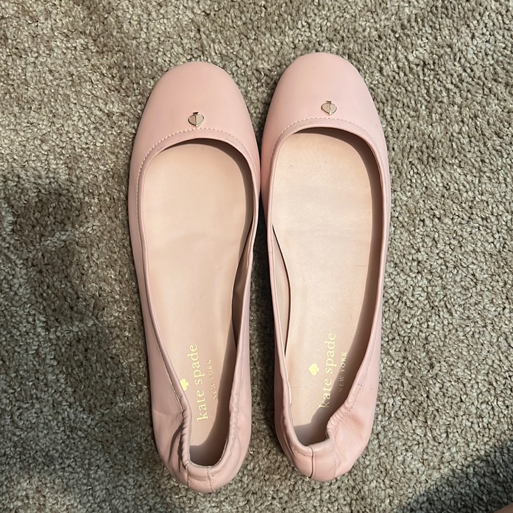 Kate Spade Pink Flats